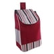 thumbnail image 5 of Bolsa de compras de tela Oxford perfecl carrito de mano plegable reutilizable resistente para carrito de servicios públicos rojo, 5 of 7
