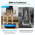 thumbnail image 5 of MERACH Vibration Plate Exercise Machine for Lymphatic Drainage, Muscle Conditioning, 5 of 7