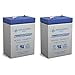 thumbnail image 2 of Power Sonic PS-640 6V 4.5AH SLA BATTERY F1 FAST ON TAB TERMINALS - 2 Pack, 2 of 4