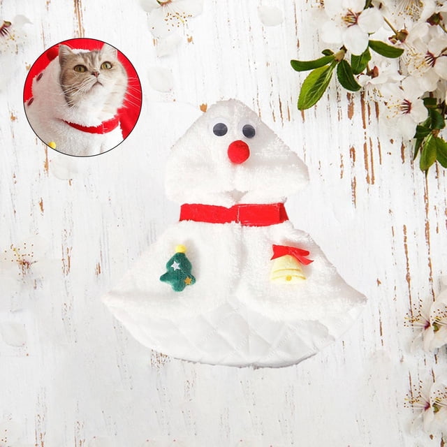 Capa para Mascotas Fernando, Disfraz para Gato y Perro, Con Capucha, S