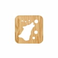 thumbnail image 1 of Led Usb Night Light Wooden Dog Paw Wolf Head Lamp Light Lámpara De Mesa Niños Niños Monstrate HA026302-01, 1 of 6
