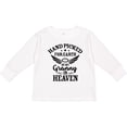 thumbnail image 3 of Inktastic Handpicked for Earth By My Granny in Heaven with Angel Wings Boys or Girls Long Sleeve Toddler T-Shirt, 3 of 5