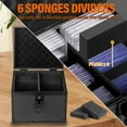 thumbnail image 3 of AIR-Graded Card Storage Box Case, Sports Trading Card Box - Baseball Cards Slab Case Fits PSA MTG CSG BGS SGC Top Loaders Magnetic Card Holder, Waterproof Carrying Case - Collector Storage Boxes, 3 of 4