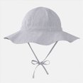 thumbnail image 2 of Gibobby Baby Sun Hat UPF 50+ Sun Protective Toddler Bucket Hat Cartoon Print Wide Brim Summer Outdoor Play Beach Hat for Boys Girls 12-18 Months 1T 2T 3T 4T 5T 6T(6-12 Months,Navy), 2 of 4