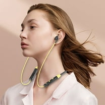 Back to School Supplies Sale Neckband Bluetooth.0 Headphones,HD Stereo Wireless Sports Earphones,Around Neck Bluetooth Headphones Noise Cancelling Mic,Magnetic Attraction on Clearance