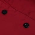 thumbnail image 3 of Chefs Chaquetas de manga corta Camisas para hombres y mujeres s Botones de doble cara 3 colores M-3XL Baoblaze Chaqueta de chef para hombres, 3 of 8
