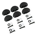 thumbnail image 1 of Folk Guitar Tuning Peg Handle, Decorative 6Pcs Fashionable Simple Installation Stable Guitar Tuning Key Button  for Replacement Black,Gold, 1 of 7