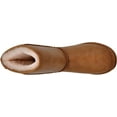 thumbnail image 5 of BEARPAW Emma Short Women's Classic Winter Slip On Boots, Lightweight Suede Boots, Multiple Colors 8 Tan Smooth, 5 of 7