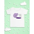 thumbnail image 3 of Sleep Kitten Lineart T-Shirt Infant -Image by Shutterstock,  24 Months, 3 of 4