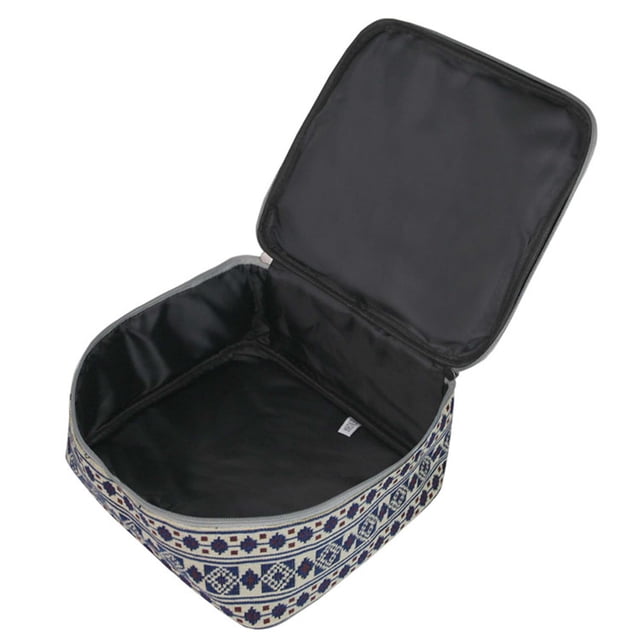 Bolsa de almacenamiento para acampar de gran capacidad, caja colectora con cremallera, cesta para platos a presión para estilo A Cola Bolsa de almacenamiento para picnic
