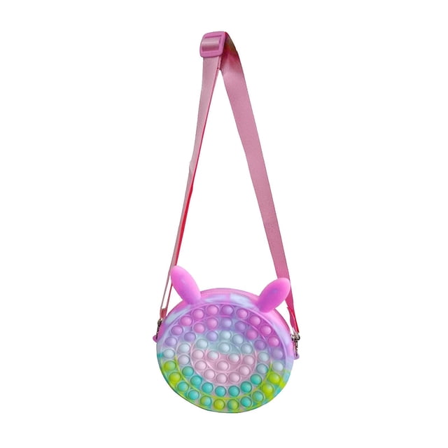 Bolso de hombro HUOGUO Bolsa de silicona con bonitos dibujos animados para teléfono móvil