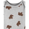thumbnail image 2 of Pack de 3 batas de dormir de algodón Simple Joys by Carter's 0-3M, 2 of 3