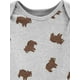 thumbnail image 2 of Pack de 3 batas de dormir de algodón Simple Joys by Carter's 0-3M, 2 of 3