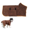 thumbnail image 1 of Toalla de baño para perros con capucha, absorbente de primera calidad, toalla para mascotas de secado rápido para viajes de baño y playa, toalla de baño lujosa y suave, 1 of 5