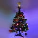 thumbnail image 3 of 20"/50cm Tabletop Xmas Tree, Artificial Mini Christmas Pine Tree With Led String Lights & Ornaments (xmas Tree), 3 of 5