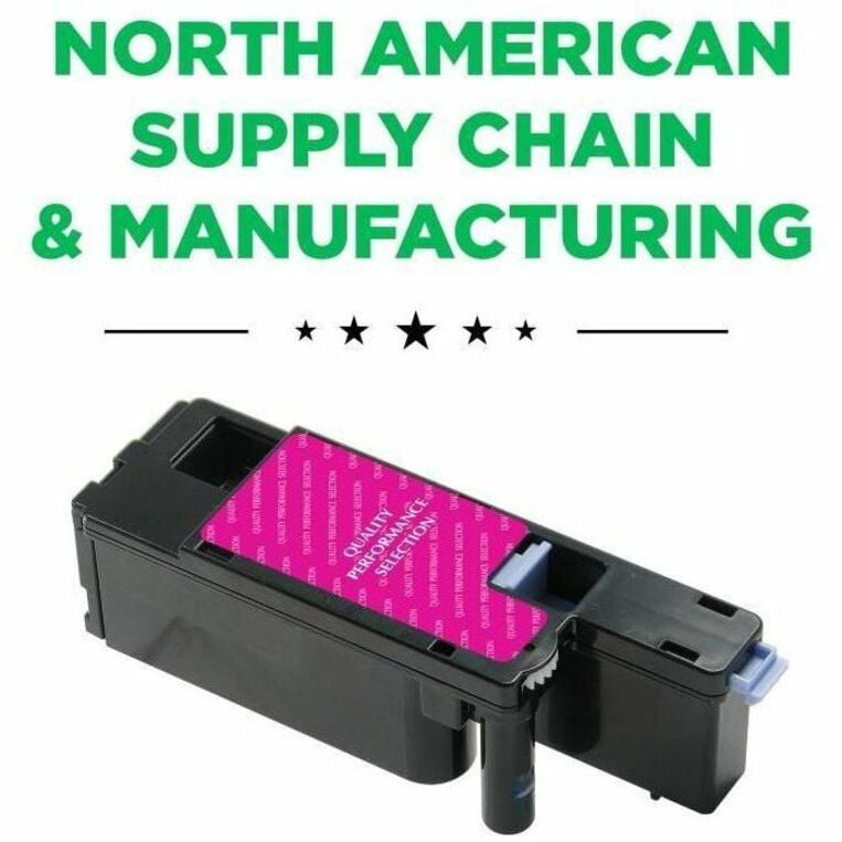Remanufactured West Point Toner Cartridge, Alternative for Xerox, Magenta, Laser, 1000