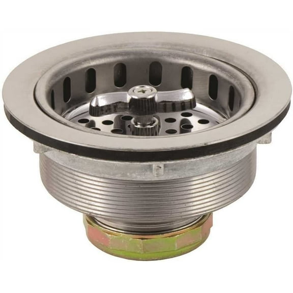 STAINLESS STEEL KITCHEN STRAINER SPIN & SEAL TWIST LOCK KITCHEN STRAINER HQ