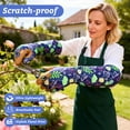 thumbnail image 4 of Gardening Gloves for Women, Long Leather Work Gloves Gardening Thorn Proof, Garden Gloves for Women Gardening Gifts, Breathable Cowhide Leather Gauntlet,Gardening Essentials(Medium, Blue), 4 of 8