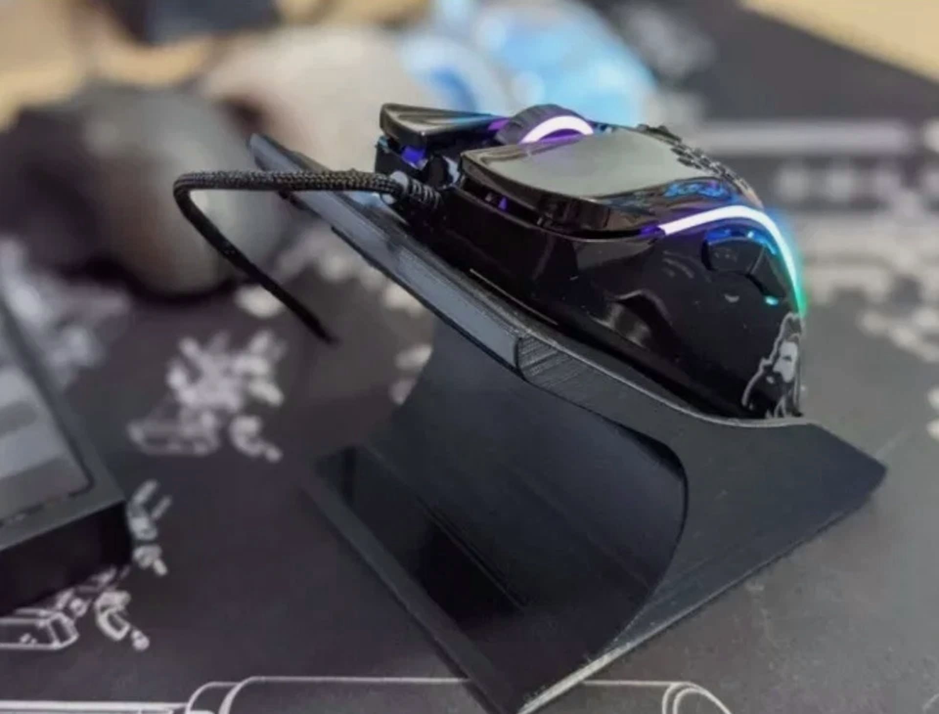 CIRCLE- Gaming Mouse Stand For Logitech G502 / Glorious Model O/O-/D/D- And More