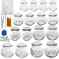 thumbnail image 1 of Professional Chinese Acupoint Cupping Therapy Sets, 16 Pcs Glass Cupping Set, 1 of 4