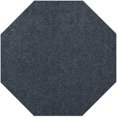 thumbnail image 1 of Furnish My Place DC Custom Rug - 9 ft. Octagon, Petrol Blue, Indoor Rug for Bedrooms, Hallways, Living Rooms, 1 of 5