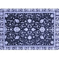 thumbnail image 1 of Ahgly Company Machine Washable Indoor Rectangle Oriental Blue Traditional Area Rugs, 8' x 12', 1 of 4
