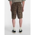thumbnail image 3 of No Boundaries Baggy Fit Twill Cargo Shorts, 10" Inseam, Men's Sizes XS-5XB, 3 of 5