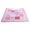 Pink, variant on Embroidered Scripture Baby Quilt, Blue