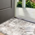 thumbnail image 7 of BERTHMEER 2'x3' Small Area Rugs for Kitchen Entryway Living Room Bedroom Abstract Rugs,Non-Slip Machine Washable Indoor Rugs,Black&Red, 7 of 7