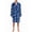 Stitch, variant on ELF Men's Red Plush Robe with Belt and Pockets, Sleepwear
