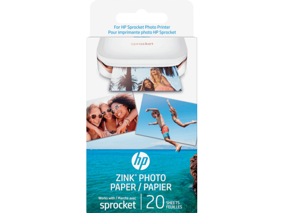 HP Zero Ink (ZINK) Photo Paper 2\