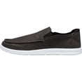 thumbnail image 3 of Sanuk Men's Hi Five Black Ankle-High Canvas Slip-On Shoes - 9M, 3 of 6
