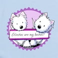 thumbnail image 2 of CafePress - Kiniart Westies Bestie Long Sleeve Infant Bodysuit - Long Sleeve Cotton Baby Bodysuit, 2 of 4