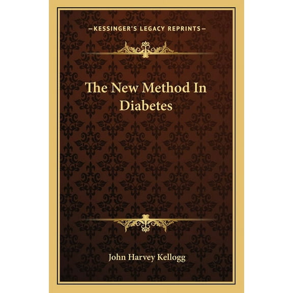 The New Method In Diabetes (Paperback)
