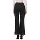thumbnail image 3 of Pantalones Flare Sólidos de Mujer INSPIRE CHIC con Cremallera Lateral Oculta de Suede Sintético Talla 3XL Negro, 3 of 5