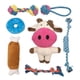 thumbnail image 1 of Juguetes para perros pequeños, peluches para cachorros, cuerdas interactivas con pelota, juguetes para mascotas, 1 of 5