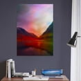 thumbnail image 2 of Glencoe Sunset | Signed Fine Art Acrylic Aluminium Wood Prints By Scottish Artist Hunter, 2 of 18