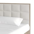 thumbnail image 2 of Castle Place Modern Wooden Twin Platform Bed, Antique Grey, 2 of 8