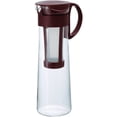 thumbnail image 1 of Hario Mizudashi Cafetière à Infusion Froide 1000mL, Marron, 1 of 5