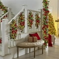 thumbnail image 5 of Floleo Christmas Decorations Christmas Staircase Wreath Staircase Decoration Hanging Upside Down Decoration Novelty Funny Xmas Decorations Ornaments For Home Decor Holiday Party Xmas Gift, 5 of 7