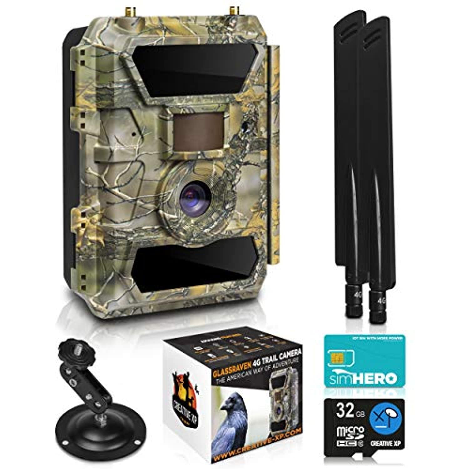 Details about   4G Cellular Trail Camera Deer Hunting Camera Night Vision Motion Activated ATT&T 