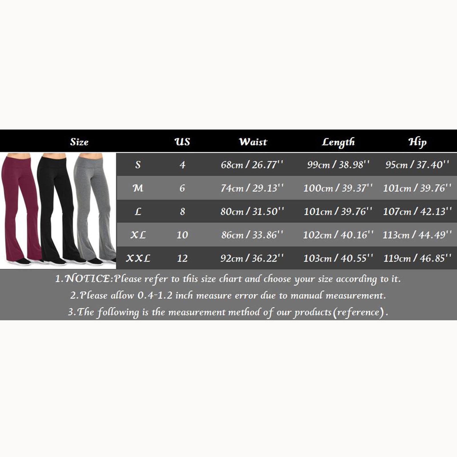 HSMQHJWE Womens Tall Yoga Pants 36 Inseam Women High Waist