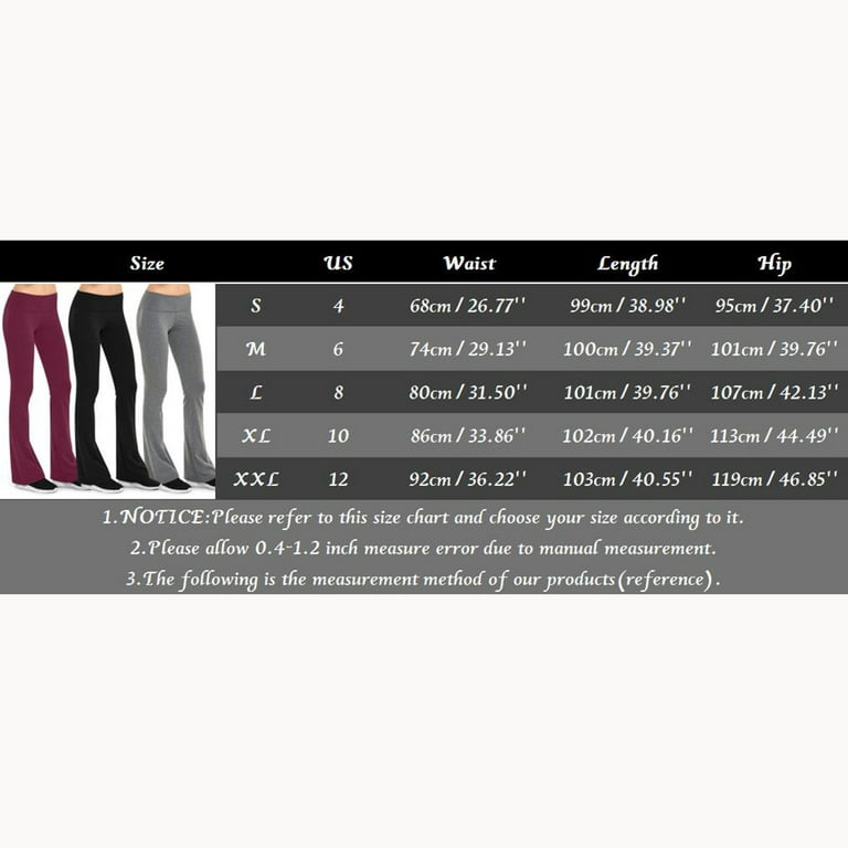 2DXuixsh Loose Fit Yoga Pants for Women Tall Women Tight Pants Waist To  High Trousers Exercise Yoga Lift Yoga Pants Yoga Pants Pack Plus Size  Polyester Grey M 