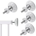 thumbnail image 3 of 4Pcs Spindle Rods 8mm Extra Long Kids Gate Threaded Spindle Rods Anti-slip Baby Gates Accessory Screw Bolts Kit with Wall Fix, 3 of 11