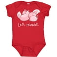 thumbnail image 3 of Inktastic Let's Relaxolotl with Cute Sleeping Axolotls Boys or Girls Baby Bodysuit, 3 of 5