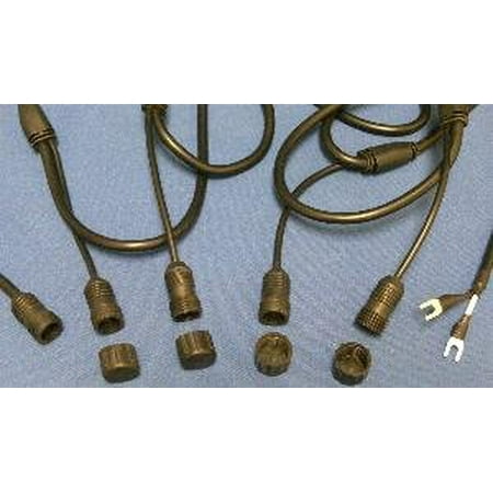 Low Voltage Pond - 25 Foot Extension w/5 Connectors by, Allows more flexible spacing with Low Voltage pond lighting By Fountain Emporium
