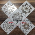 thumbnail image 2 of TureClos Mandala Stencils Template Set Dot Painting Hollow Stencil for Rock Stone Wall DIY Drawing Art Projects 36Pcs, 2 of 9