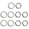 thumbnail image 3 of Esquirla 5 Pieces Electric Guitar Bass Output Socket Nuts Washers - , as described, 3 of 7