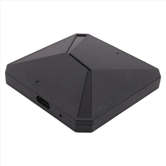 Adaptador CarPlay 2 en 1 con Cable A Inalámbrico, Caja AI, Android Auto, Smart TV Box, Bluetooth, Plug And Play para Coche.
