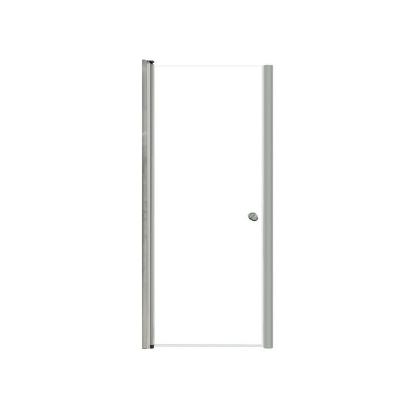 Transolid LSD297006C-BS Lyna 29-in x 70-in Pivot Shower Door, Brushed Stainless